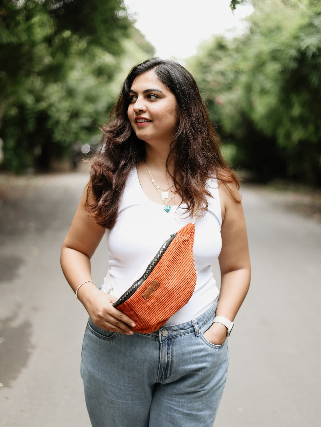 Orange Cross Body