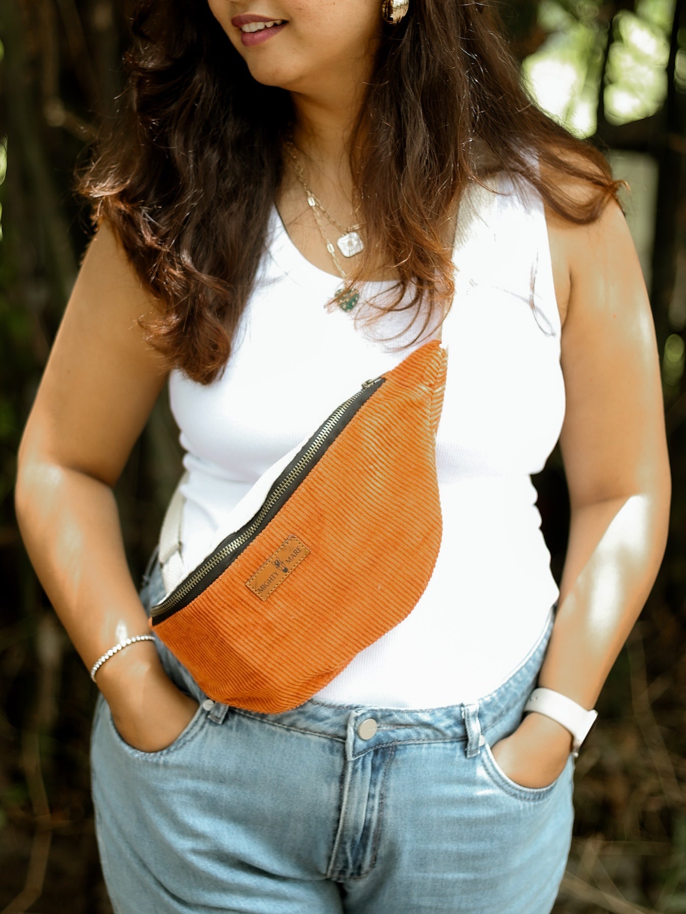 Orange Cross Body