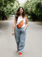 Orange Cross Body