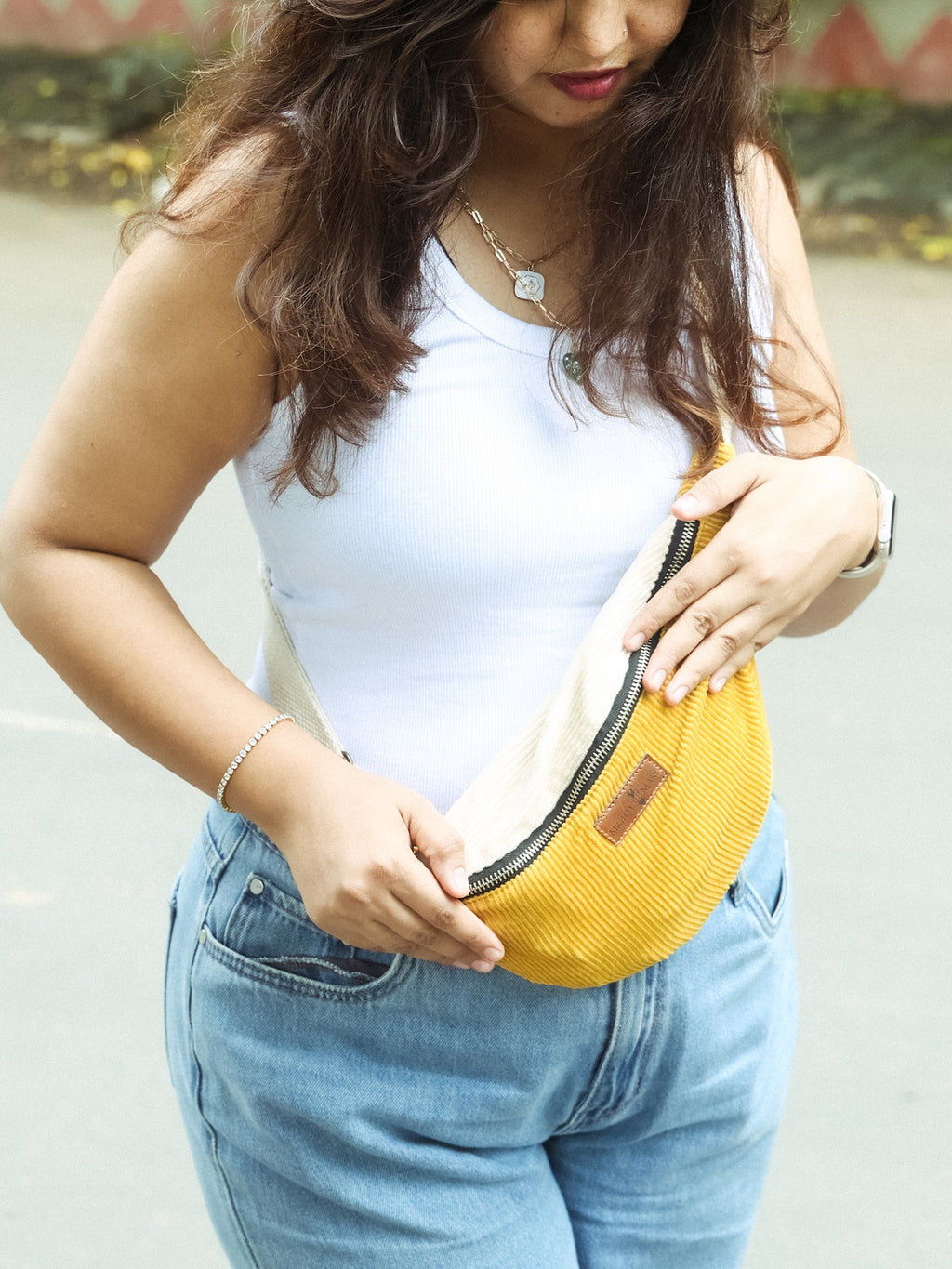 Mustard Cross Body
